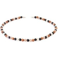 Trollbeads Collier Traumhafte Hingabe Collier, TSTNE-00017 blau|braun|rot