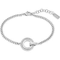 BOSS Armkette IONA, 1580504, 1580509, mit Glasstein silberfarben