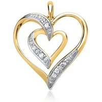 Unique Kettenanhänger Diamantanhänger 585er Gold DP0121