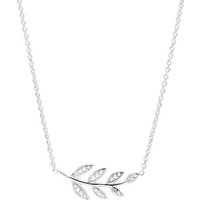 Fossil Collier Fossil Damen-Kette 925er Silber silberfarben