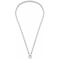 LEONARDO Edelstahlkette Jewels Signora Darlins Weiß Edelst. 60cm silberfarben