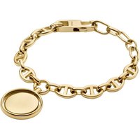 Fossil Armband Schmuck Geschenk Edelstahl Armkette Heritage, JF04801710 gelb|goldfarben
