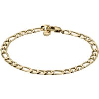 Fossil Armband Schmuck Geschenk Edelstahl Armkette All Stacked Up Figaro, JF04778710 gelb|goldfarben