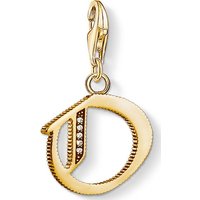 THOMAS SABO Kettenanhänger Thomas Sabo Unisex-Charm 925er Silber 1 Zirkonia bunt