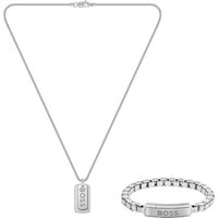 BOSS Ketten und Armband Set (Set, 2-tlg) silberfarben