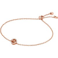 MICHAEL KORS Armband Schmuck Geschenk Silber 925 Armkette Premium, MKC1762CZ, mit Zirkonia (synth) goldfarben