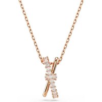 Swarovski Collier Swarovski Unisex-Kette Metall Swarovski-Kristall goldfarben