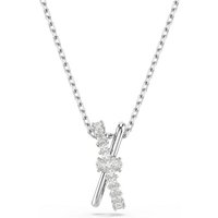 Swarovski Collier Swarovski Unisex-Kette Metall Swarovski-Kristall silberfarben
