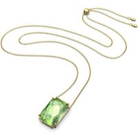 Swarovski Goldkette grün