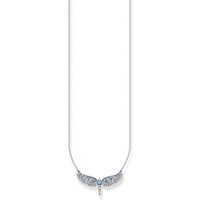 THOMAS SABO Kette mit Anhänger Thomas Sabo Kette KE2169-644-1-L45V Silber Phoenix Flügel silberfarben