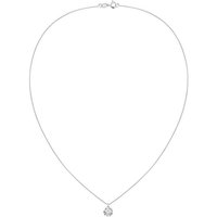 CHRIST Collier CHRIST Damen-Kette 585er Weißgold 1 Diamant goldfarben