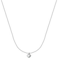 CHRIST Collier CHRIST Damen-Kette 750er Weißgold 1 Diamant goldfarben