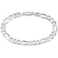 Bruno Banani Armband Schmuck Geschenk Silber 925 Armschmuck Armkette Figarokette silberfarben