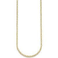 Bruno Banani Kette ohne Anhänger Schmuck Geschenk Gold 333 Halsschmuck Halskette Königskette 4-Kant, Made in Germany goldfarben|gelb