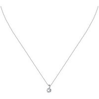 CHRIST Collier CHRIST Damen-Kette 585er Weißgold 2 Diamant goldfarben
