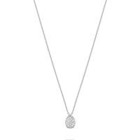 CHRIST Collier CHRIST Damen-Kette 585er Weißgold 3 Diamant goldfarben