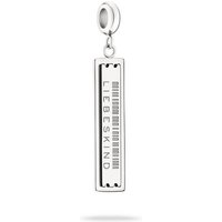 Liebeskind Berlin Kettenanhänger Liebeskind Damen-Charm Edelstahl silberfarben