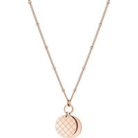 Tamaris Edelstahlkette Tamaris Damen-Kette Edelstahl rosa