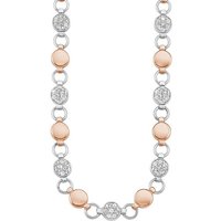 s.Oliver Collier 9239436, mit Kristallstein silberfarben|goldfarben