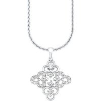 s.Oliver Kette mit Anhänger SO1230/1 - 9081806 silberfarben
