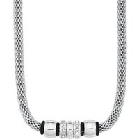 s.Oliver Kette mit Anhänger 9240128 silberfarben