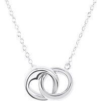 s.Oliver Kette mit Anhänger Halskette aus 925er Silber silberfarben