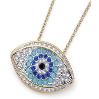 Oliver Weber Collier Halskette Mati Bead (Set) blau