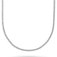 CHRIST Collier CHRIST Herren-Kette 925er Silber, recycelt silberfarben