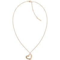 Calvin Klein Kette mit Anhänger Schmuck Edelstahl Halsschmuck Halskette Erbskette DEFIANT goldfarben