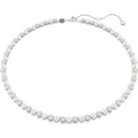 Swarovski Ohrring-Set Swarovski Matrix Tennis Halskette 5689623 Kristallperle, Rhodiniert