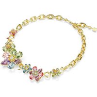 Swarovski Collier Swarovski Unisex-Kette Metall Swarovski-Kristall silberfarben