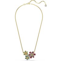Swarovski Collier Swarovski Unisex-Kette Metall Swarovski-Kristall silberfarben