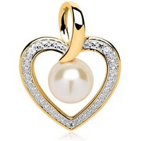 Unique Kettenanhänger Diamantanhänger 585er Gold DP0164