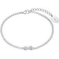s.Oliver Kettenanhänger Tennisarmband mit Anhänger silberfarben