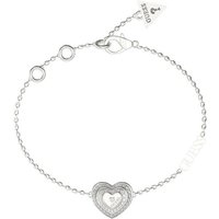 Guess Kette mit Einhänger Damen Armband JUBB04031JWRHL