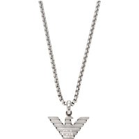 Emporio Armani Collier Emporio Armani Herren-Kette Edelstahl silberfarben