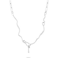 Liebeskind Berlin Edelstahlkette Edelstahl silberfarben