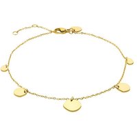 Liebeskind Berlin Fußkette Edelstahl goldfarben