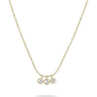 Tamaris Edelstahlkette 925er Sterlingsilber goldfarben
