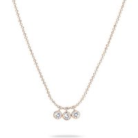 Tamaris Edelstahlkette 925er Sterlingsilber rosa