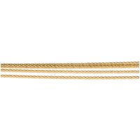 Ernstes Design Damen Halsreif 5-fach Länge 40cm Gold DS5-GG-40