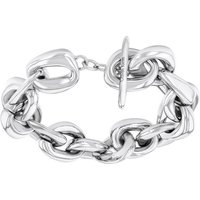 Calvin Klein Armband Schmuck Edelstahl Armkette STATEMENT LINKS, 35000653 silberfarben