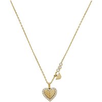 Emporio Armani Collier Emporio Armani Damen-Kette 925er Silber Zirkonia goldfarben