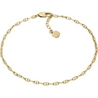 Fossil Fußkette Fossil Damen-Fußkette Metall goldfarben