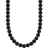 THOMAS SABO Kette ohne Anhänger Talisman-Kette/Beadskette, KE2304-698-11-L70, mit Onyx schwarz|silberfarben