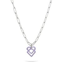 Liebeskind Berlin Edelstahlkette Edelstahl lila