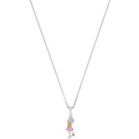 Prinzessin Lillifee Kette mit Anhänger Lillifee-Motiv, 2038747, 2038954 orange|rosa|silberfarben