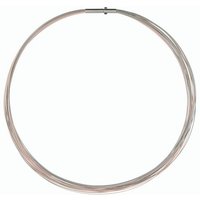 Ernstes Design Kette mit Anhänger Ernstes Design DS20C.ROT.50 Drahtseil 20-fach Edelstahl