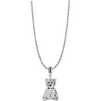 Bering Kette mit Anhänger Polarbär-Set Edelstahl mit Kristallglas