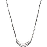 M&M Kette mit Anhänger Halskette Damen silber mit Anhänger New Structures (1-tlg), deutsche Qualität, inkl. edles Schmucketui silberfarben
